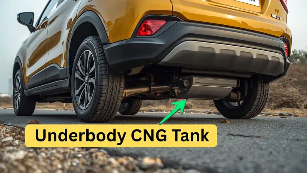 Maruti Brezza 2026 Underbody CNG Tank