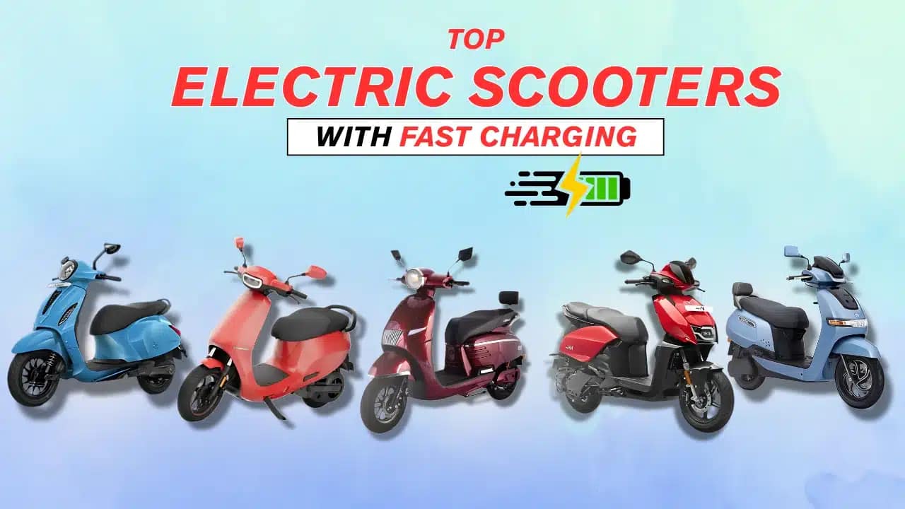 Fast Charging Electric Scooter