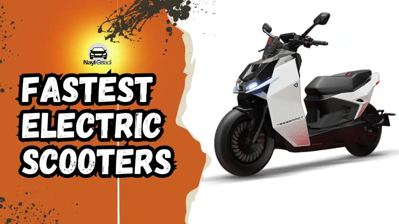 fastest electric scooters India 2025