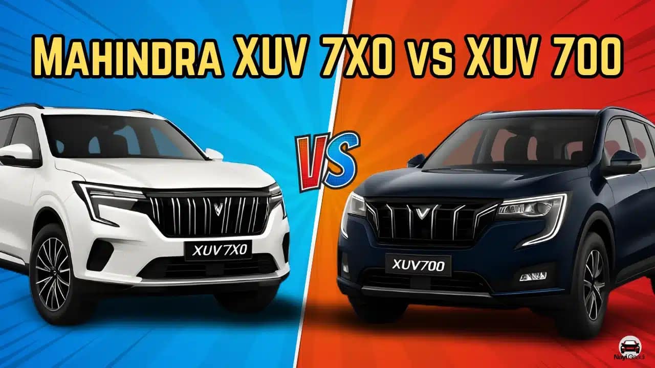 XUV 7XO vs XUV700 comparison