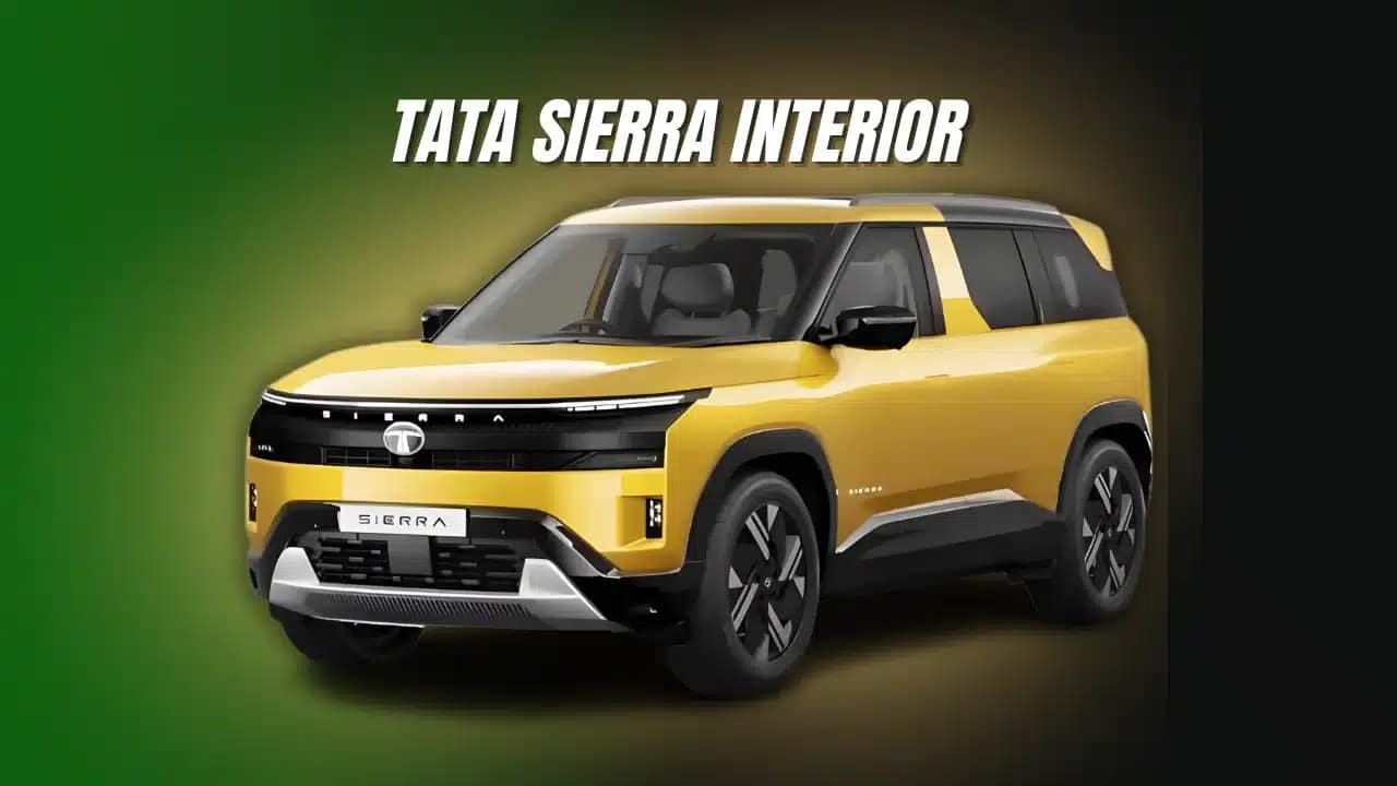 Tata Sierra Interior